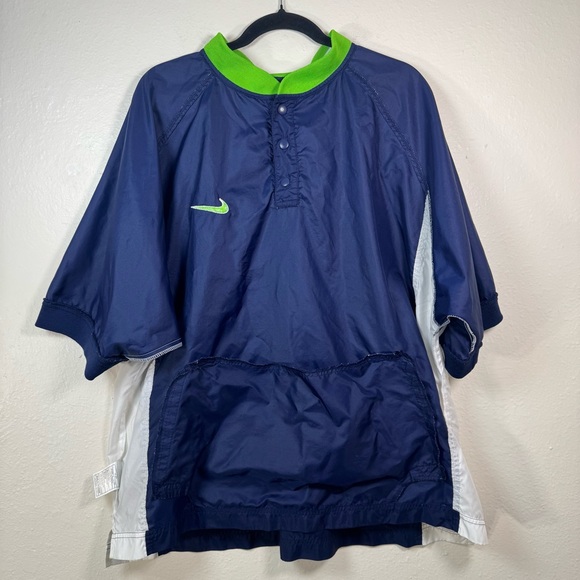 Vintage Nike Windbreaker Jacket Shirt Seahawk Colors Pullover Mens Size XL 90’s - Picture 7 of 16
